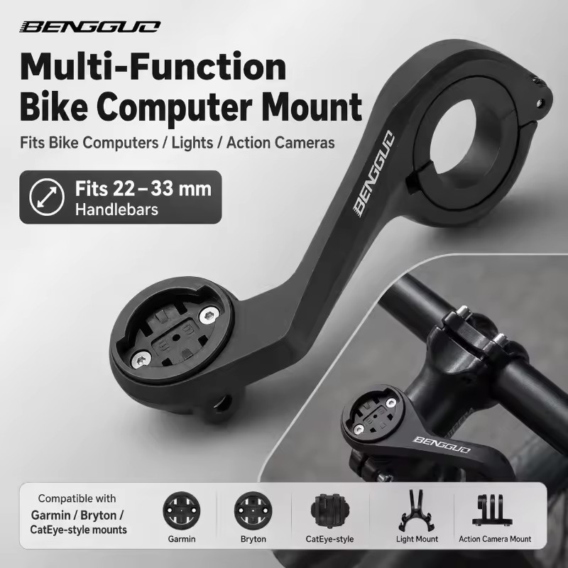 Bike Computer Gps - ขายึดต่อขยายสำหรับติดตั้งคอมพิวเตอร์จักรยาน GPS สำหรับ GARMIN XOSS IGPSPORT
