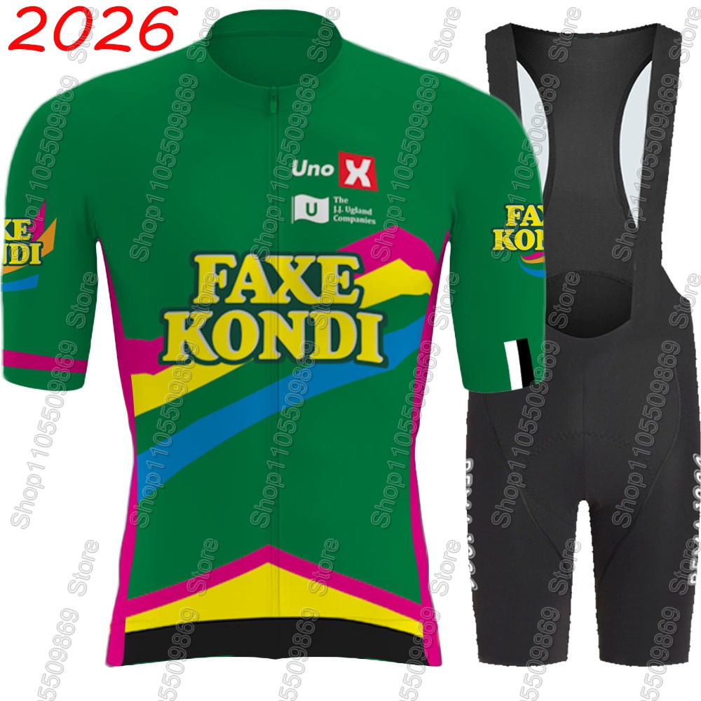 Junior Cycling Gear - ชุดเสื้อปั่นจักรยาน UNO X 2026 Pro Team