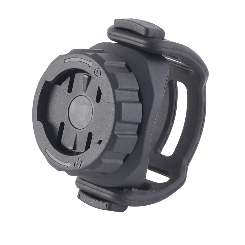 Cycling Gear Mount - ขายึดคอมพิวเตอร์จักรยานแบบหมุนได้ 360 องศา ทำจากยางเรซิ่น พร้อมอะแดปเตอร์ยึดแฮนด์จักรยาน สำหรับ