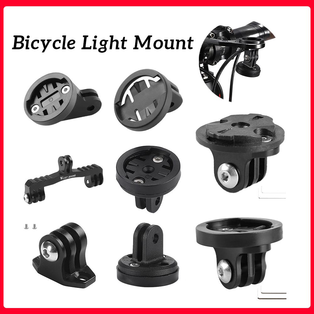 Cycling Gear Mount - ขายึดกล้องจักรยาน อะแดปเตอร์สำหรับ Garmin Gopro ขายึดกล้องจักรยาน ขายึดไฟจักรยาน
