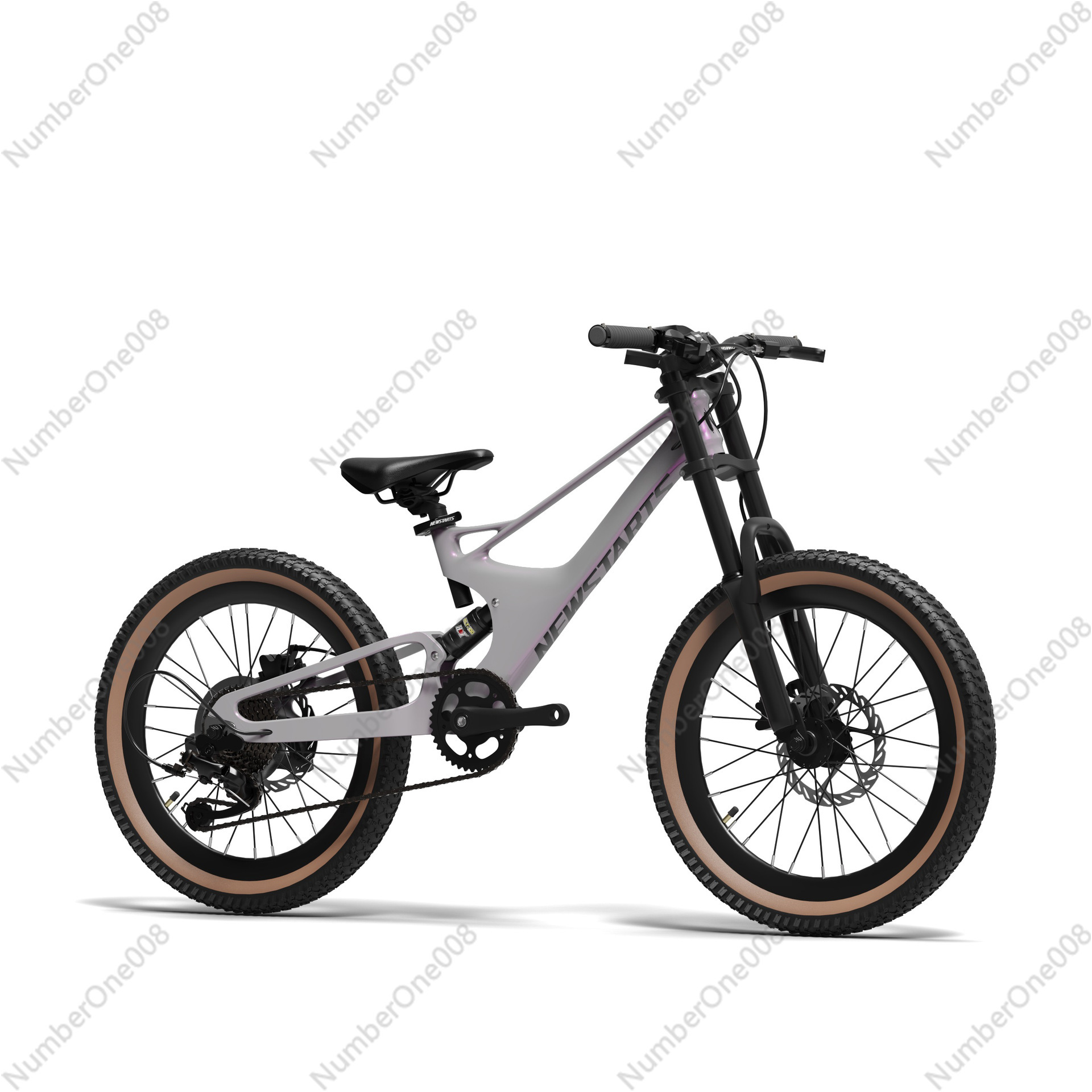 Youth Cycling Gear - จักรยานเสือภูเขาแบบซอฟท์เทล ขนาด 22 นิ้ว สำหรับนักเรียน วัยรุ่น