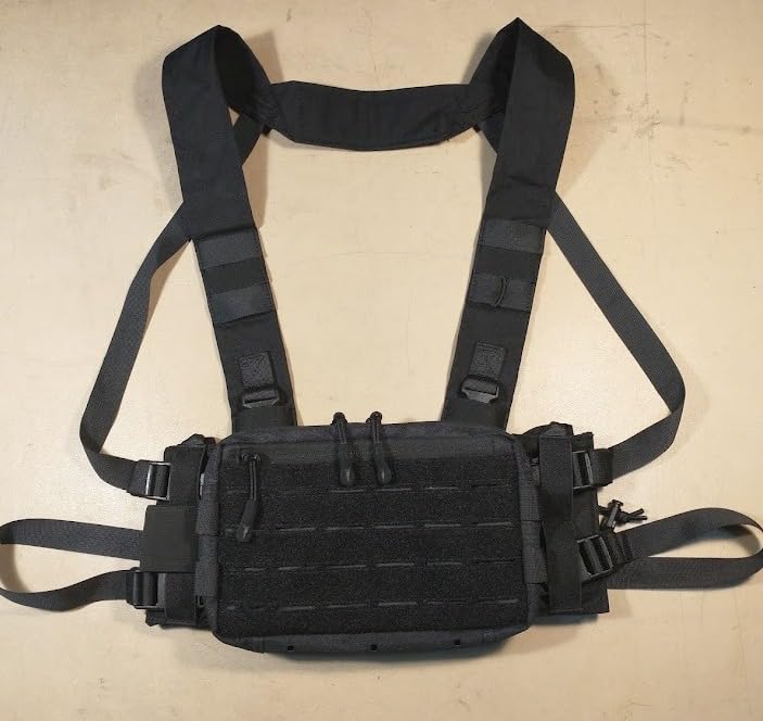 Cycling Gear Vest - กระเป๋าคาดหน้าอกสำหรับผู้ชาย, กระเป๋าใส่เหยื่อตกปลา, กระเป๋าใส่อุปกรณ์ตกปลา, กระเป๋าคาดเอวสำหรับเดินป่า ตั้งแคมป์ ปั่นจักรยาน