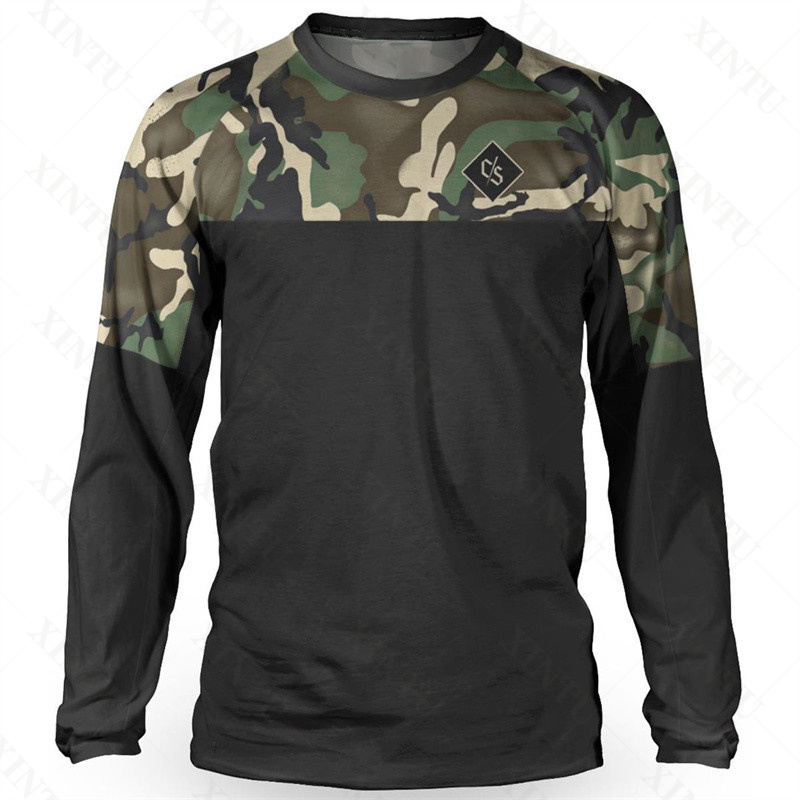 Cycling Jersey - หลวม Rider Men 'S Jersey DH