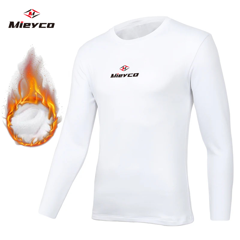 Cycling Jersey - เสื้อปั่นจักรยานฤดูหนาวสำหรับผู้ชาย Mieyco เสื้อแขนยาวกันหนาว ผ้าฟลีซให้ความอบอุ่น ชุดชั้นในสำหรับปั่นจักรยาน เสื้อเจอร์ซีย์สำหรับจักรยานถนน
