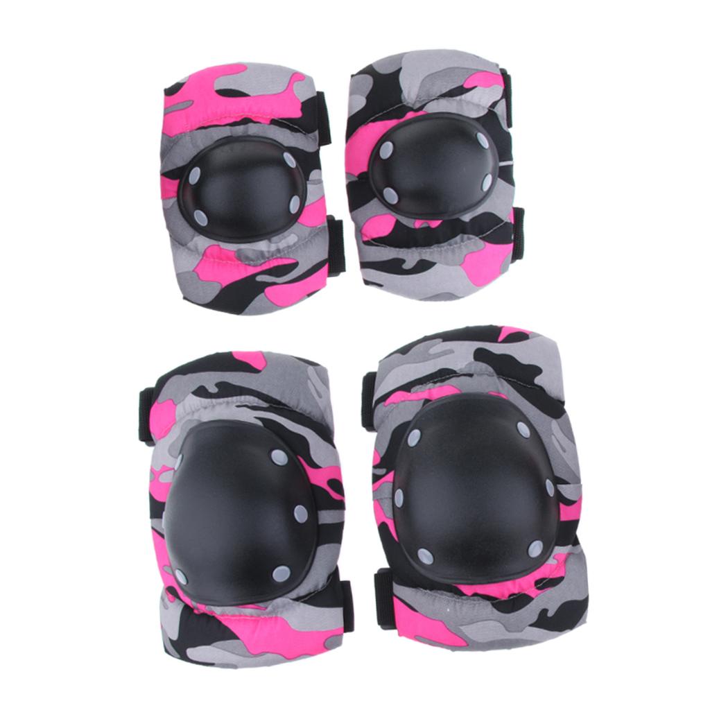 Cycling Gear Padding - ชุดอุปกรณ์ป้องกันเข่า ข้อศอก ข้อมือ สำหรับเด็ก สำหรับปั่นจักรยาน โรลเลอร์สเก็ต