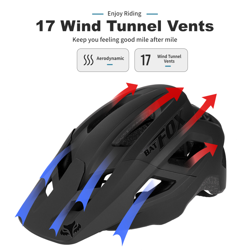 หมวกกันน็อคจักรยาน BATFOX สำหร - Youth Cycling Gear บทวิจารณ์และราคา