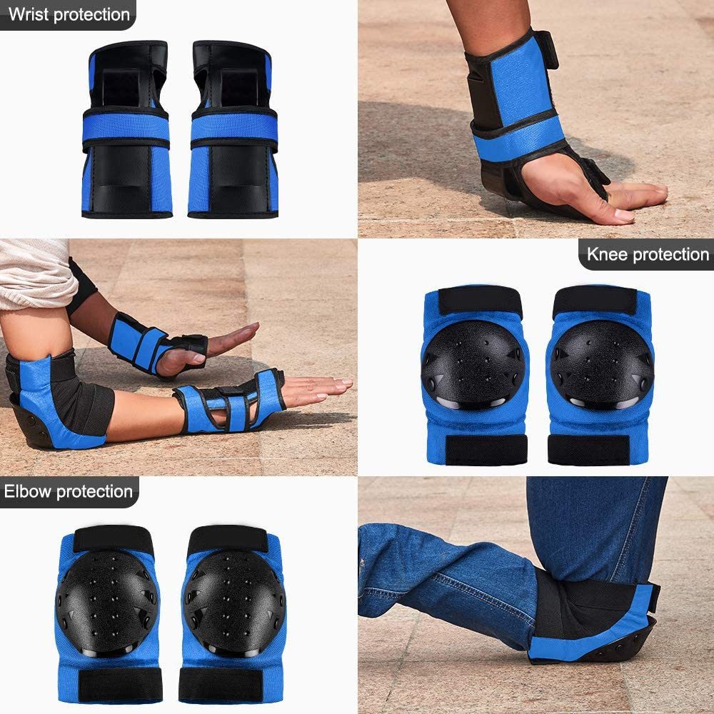 6 ชิ้นชุดอุปกรณ์ป้องกันสําหรับ - Youth Cycling Gear บทวิจารณ์และราคา