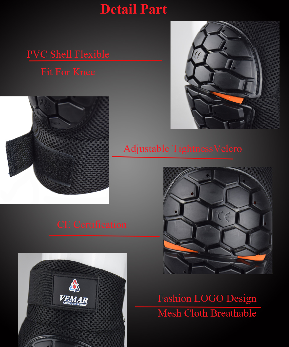 วิบากรองเข่าข้อศอกป้องกันรถจัก - Cycling Gear Padding บทวิจารณ์และราคา