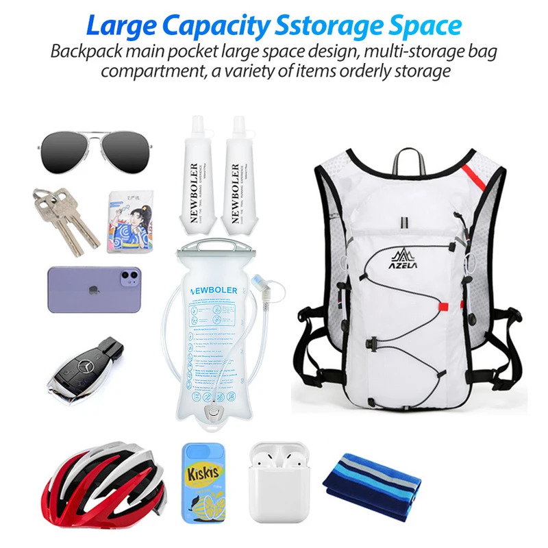 ใหม่ เสื้อกั๊กไฮเดรชั่นระบายอา - Cycling Gear Vest บทวิจารณ์และราคา