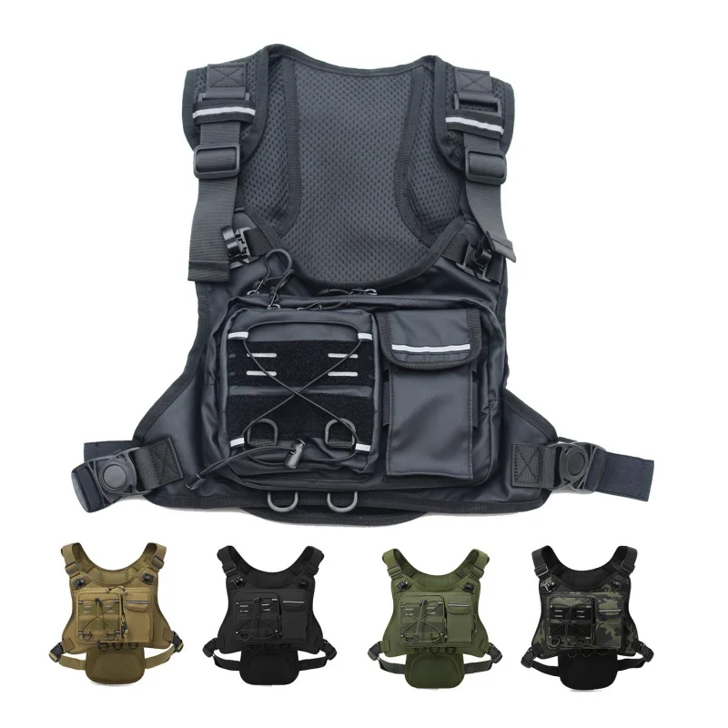 ​ กระเป๋าคาดอกแบบยุทธวิธีคุณภา - Cycling Gear Vest บทวิจารณ์และราคา