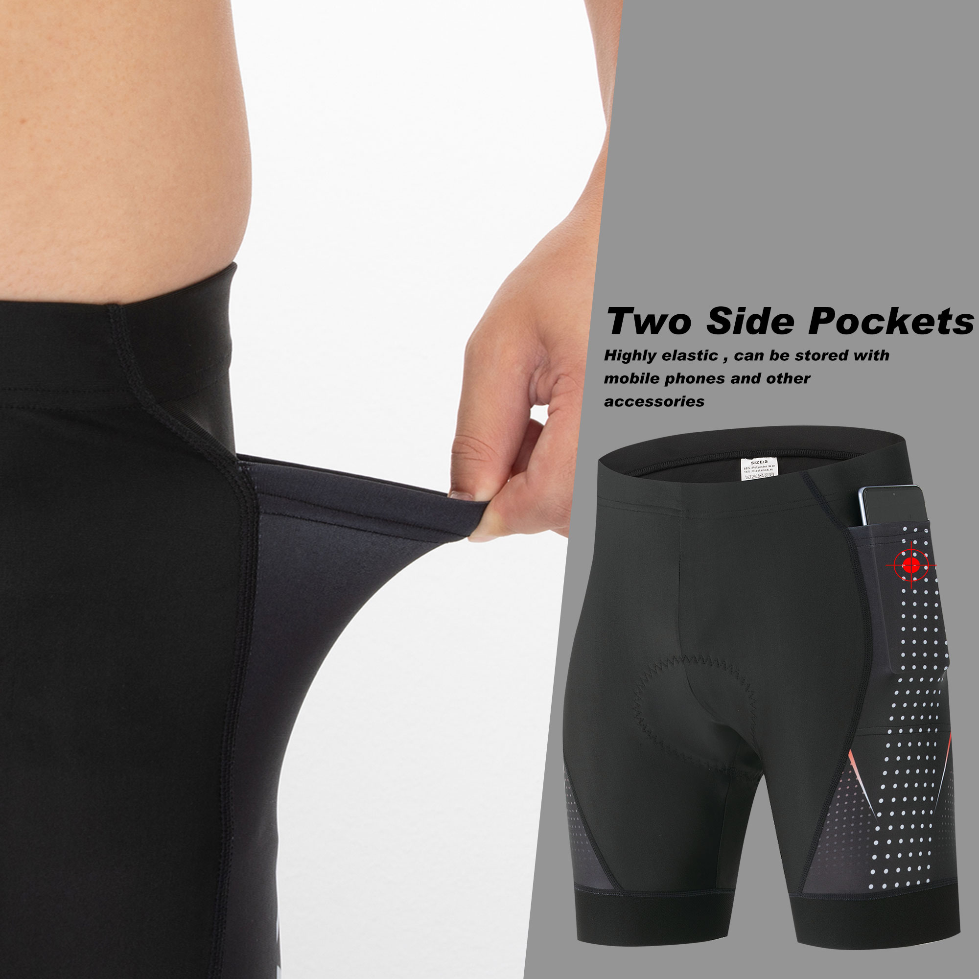 กางเกงปั่นจักรยานแบบพรีเมียมพร - Cycling Gear Padding บทวิจารณ์และราคา