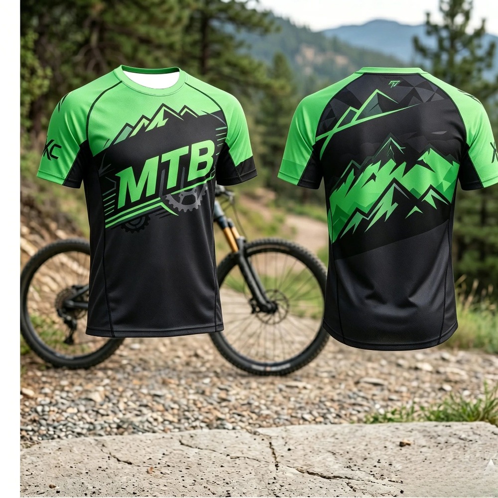 เสื้อยืดผู้ชายลาย Mountain MTB - Xc Cycling Gear บทวิจารณ์และราคา