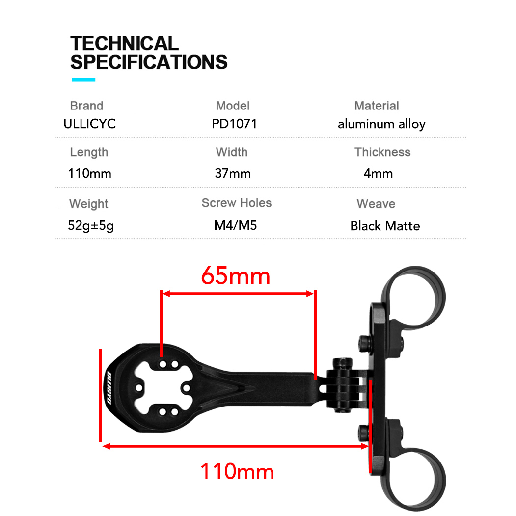 ULLICYC ที่ยึดคอมพิวเตอร์จักรย - Cycling Gear Mount บทวิจารณ์และราคา