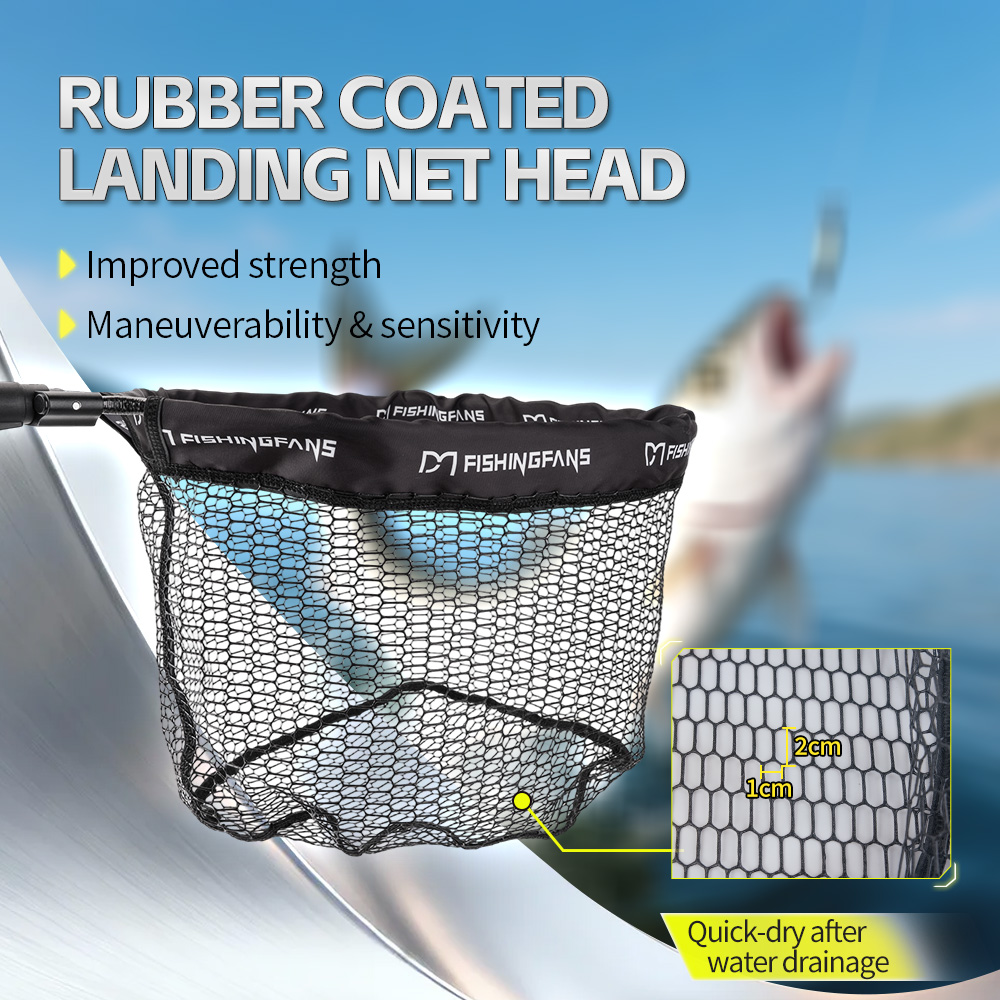 FISHINGFANS ตาข่ายจับปลาแบบลอย - Cycling Landing Gear บทวิจารณ์และราคา