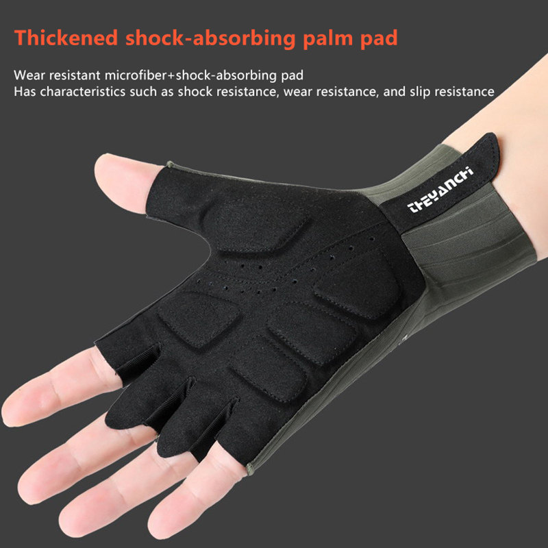 ถุงมือปั่นจักรยานแบบครึ่งนิ้วร - Cycling Gear Padding บทวิจารณ์และราคา