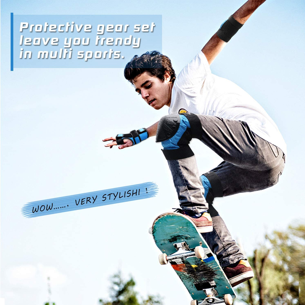 ผู้ใหญ่เยาวชนป้องกันเข่า Pads  - Youth Cycling Gear บทวิจารณ์และราคา