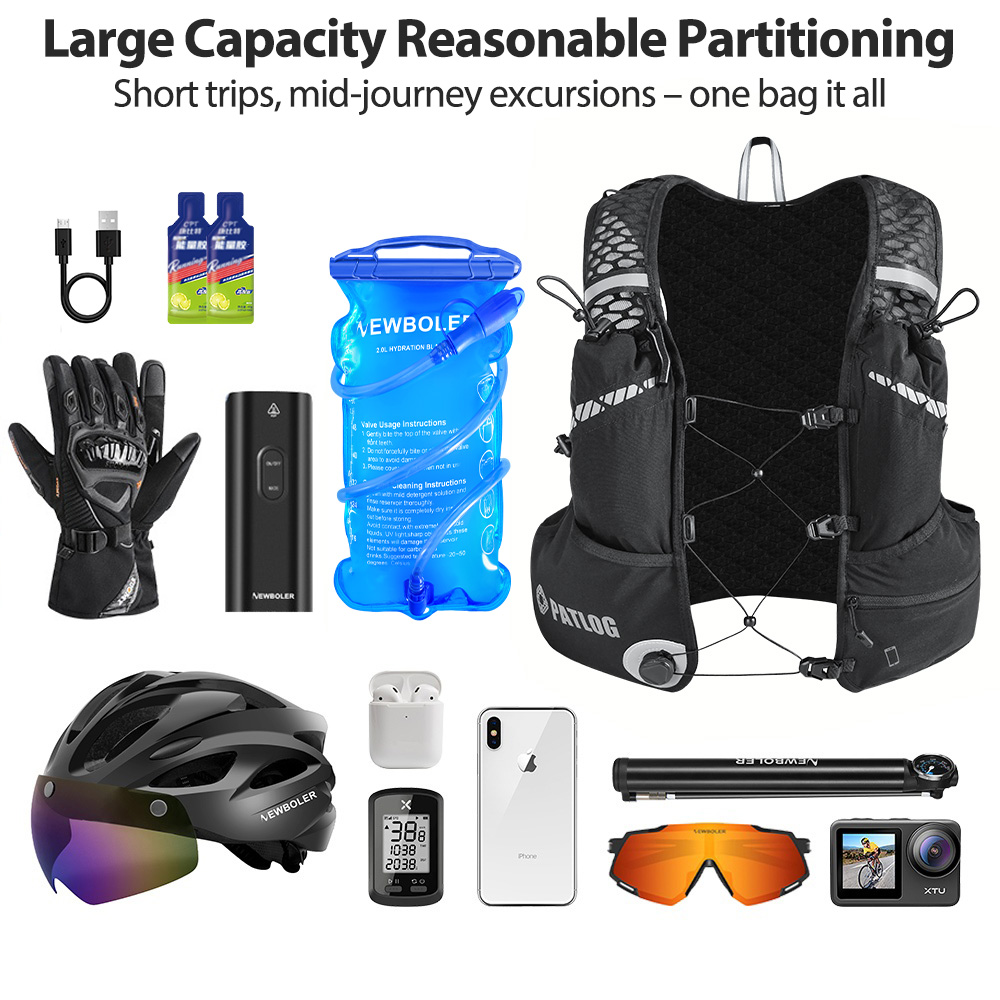 กระเป๋าเป้สะพายหลังแบบระบายอาก - Cycling Gear Vest บทวิจารณ์และราคา